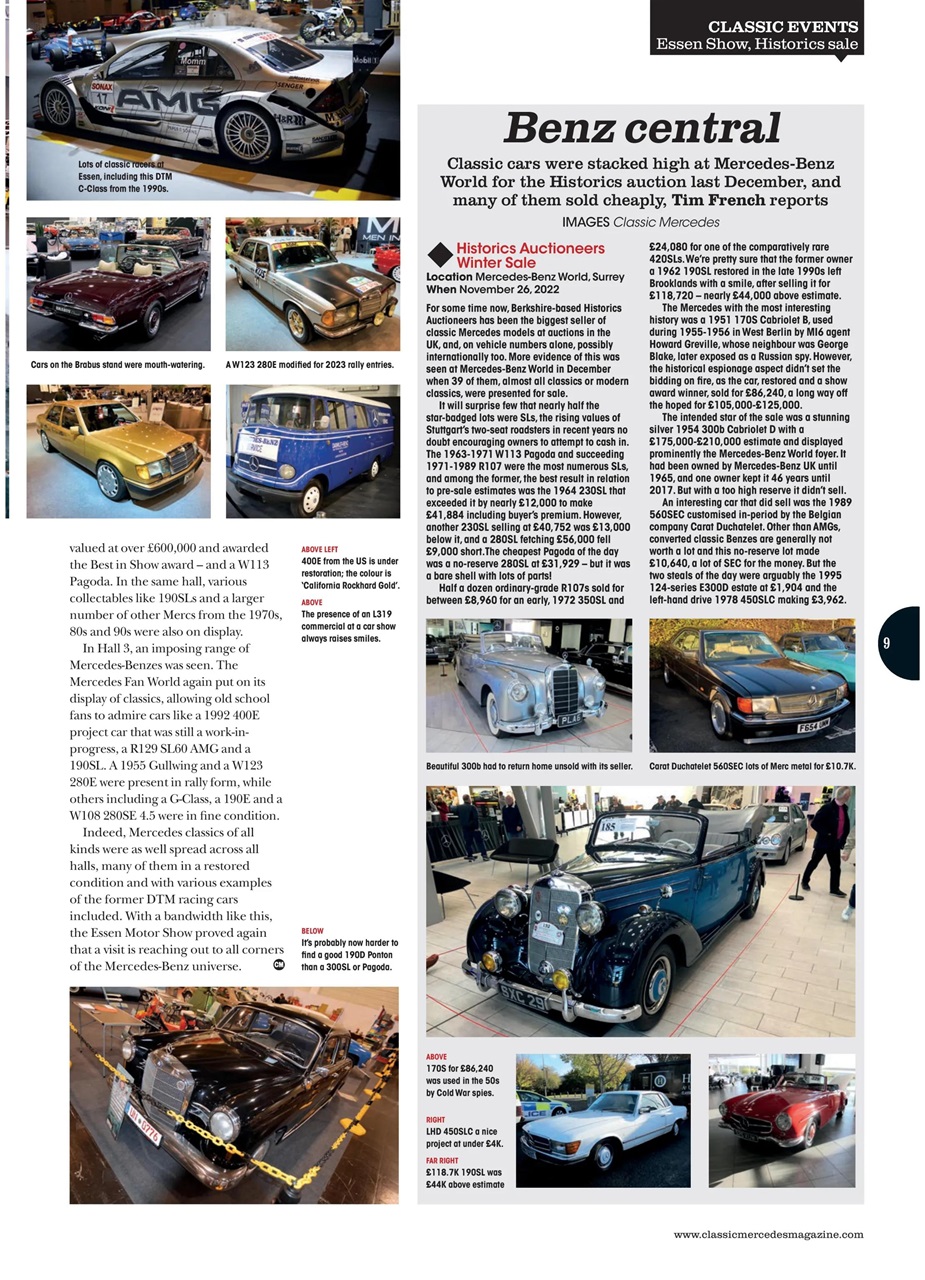 Mercedes Enthusiast Preview Pages
