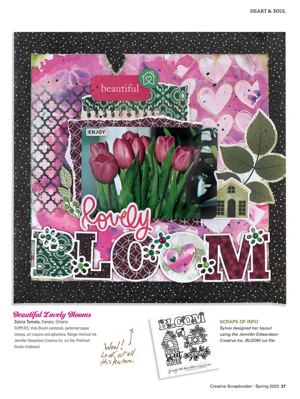 Creative Scrapbooker Preview Pages