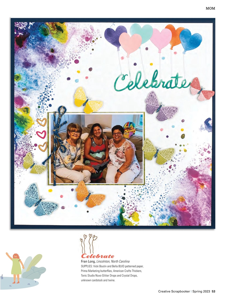 Creative Scrapbooker Preview Pages