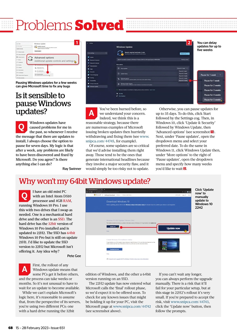 Computer Active Preview Pages