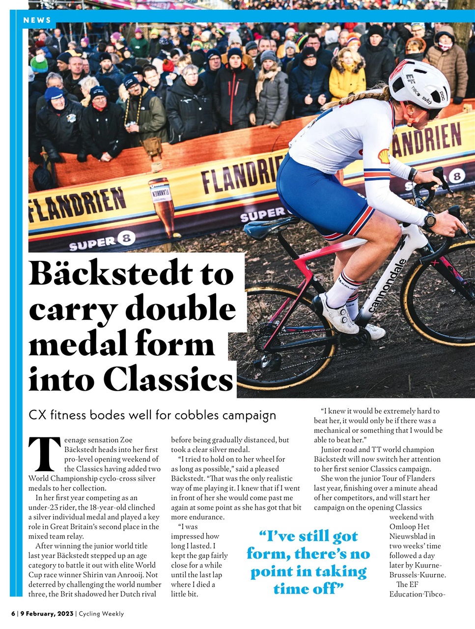Cycling Weekly Preview Pages