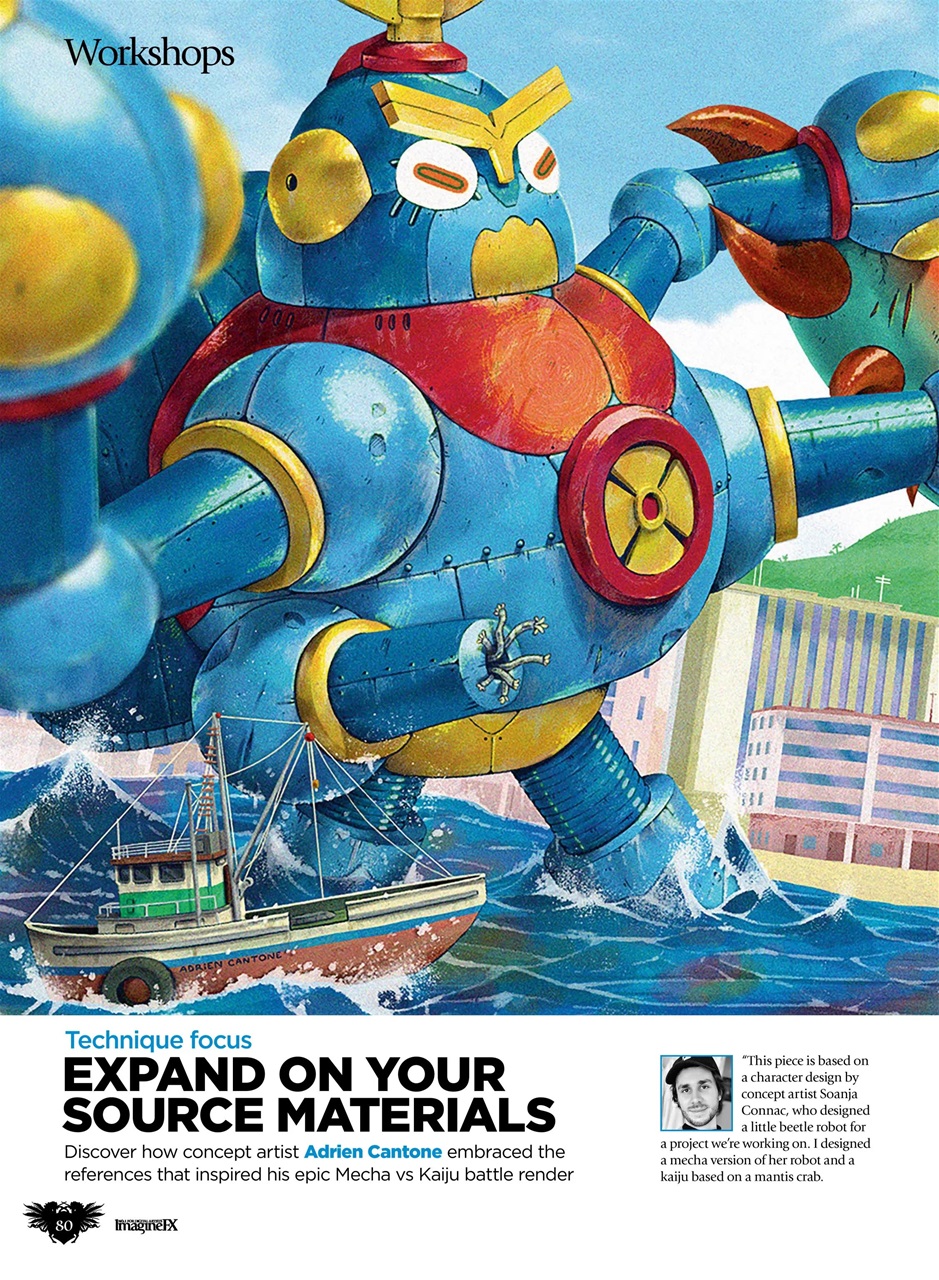 ImagineFX Preview Pages