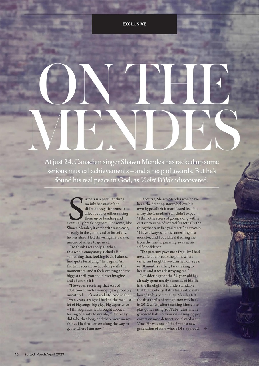 Sorted Magazine – The men's mag with morals Preview Pages