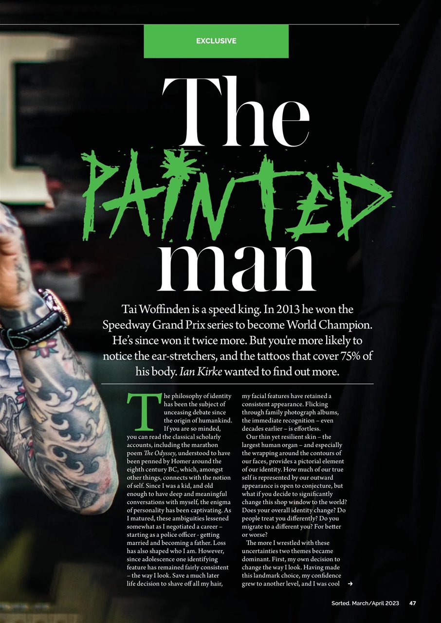 Sorted Magazine – The men's mag with morals Preview Pages