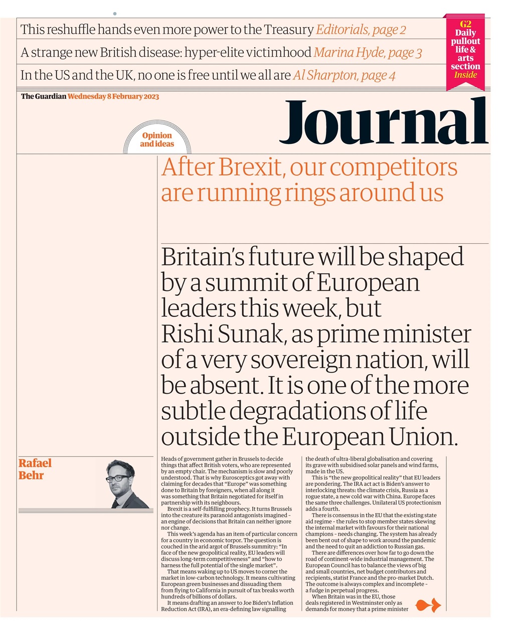 The Guardian Newspaper Preview Pages