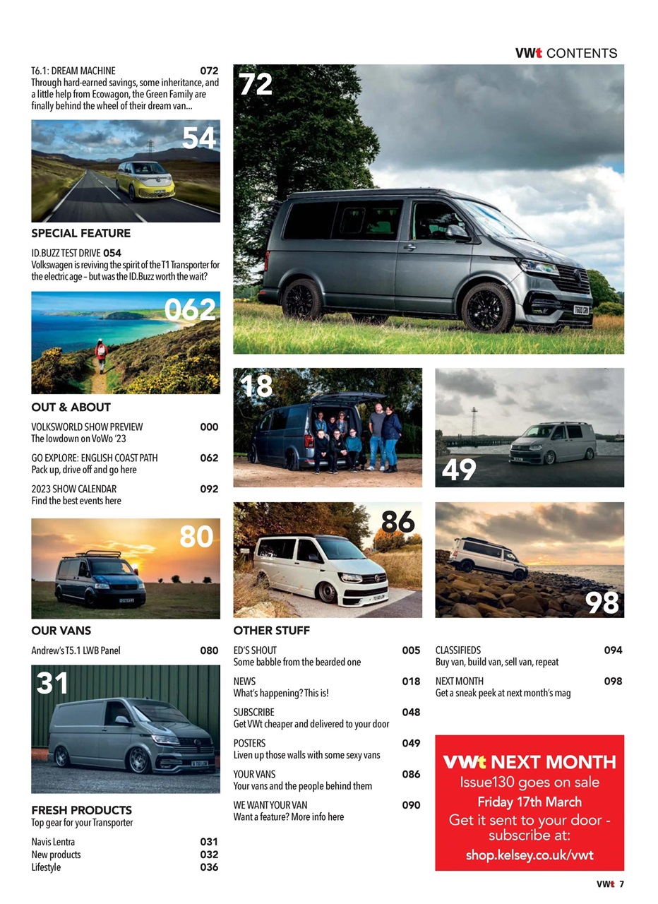 VWt Magazine Preview Pages
