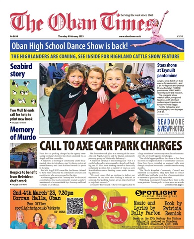 The Oban Times & Lochaber Times issue 9th February 2023