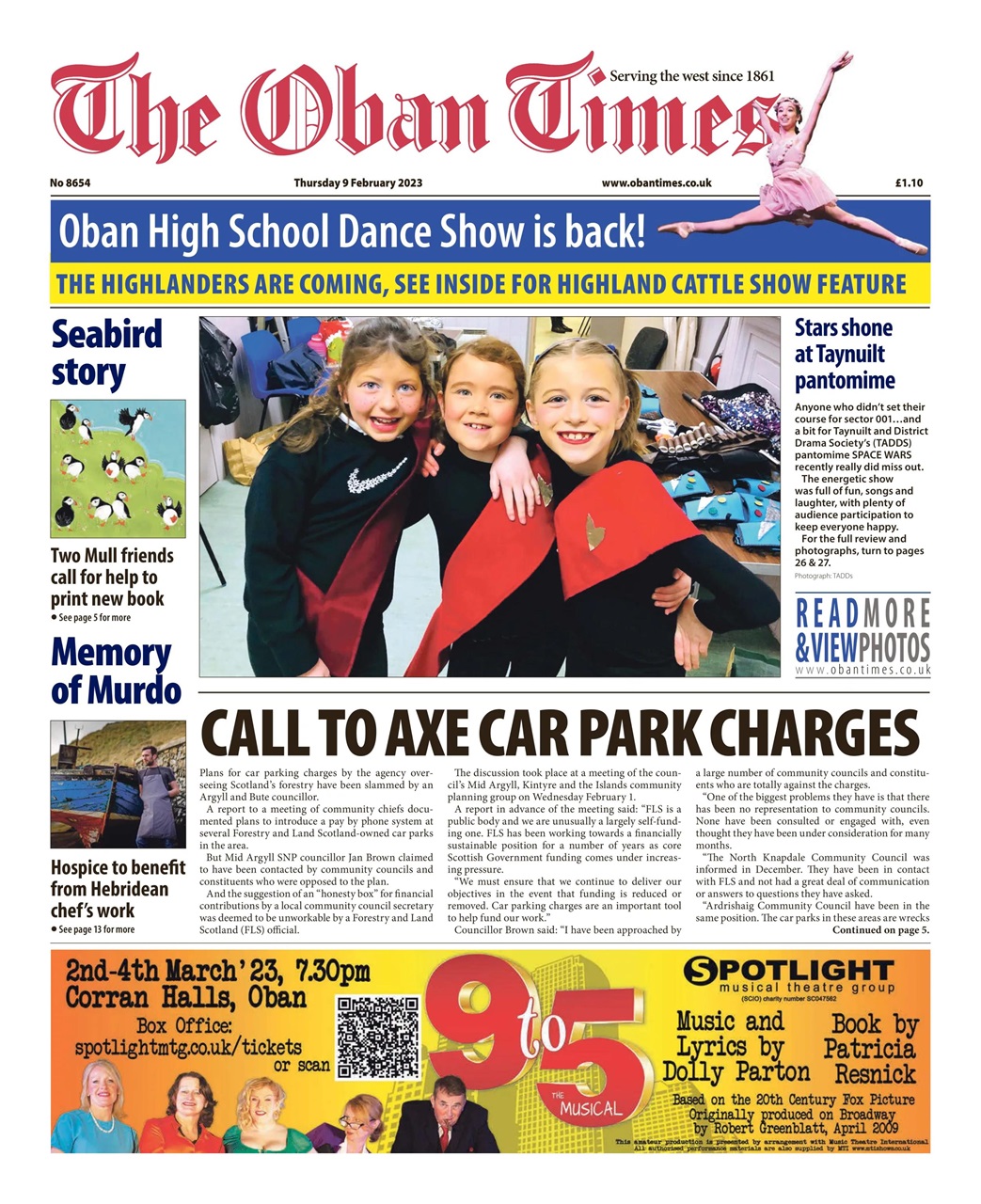 The Oban Times & Lochaber Times Preview Pages