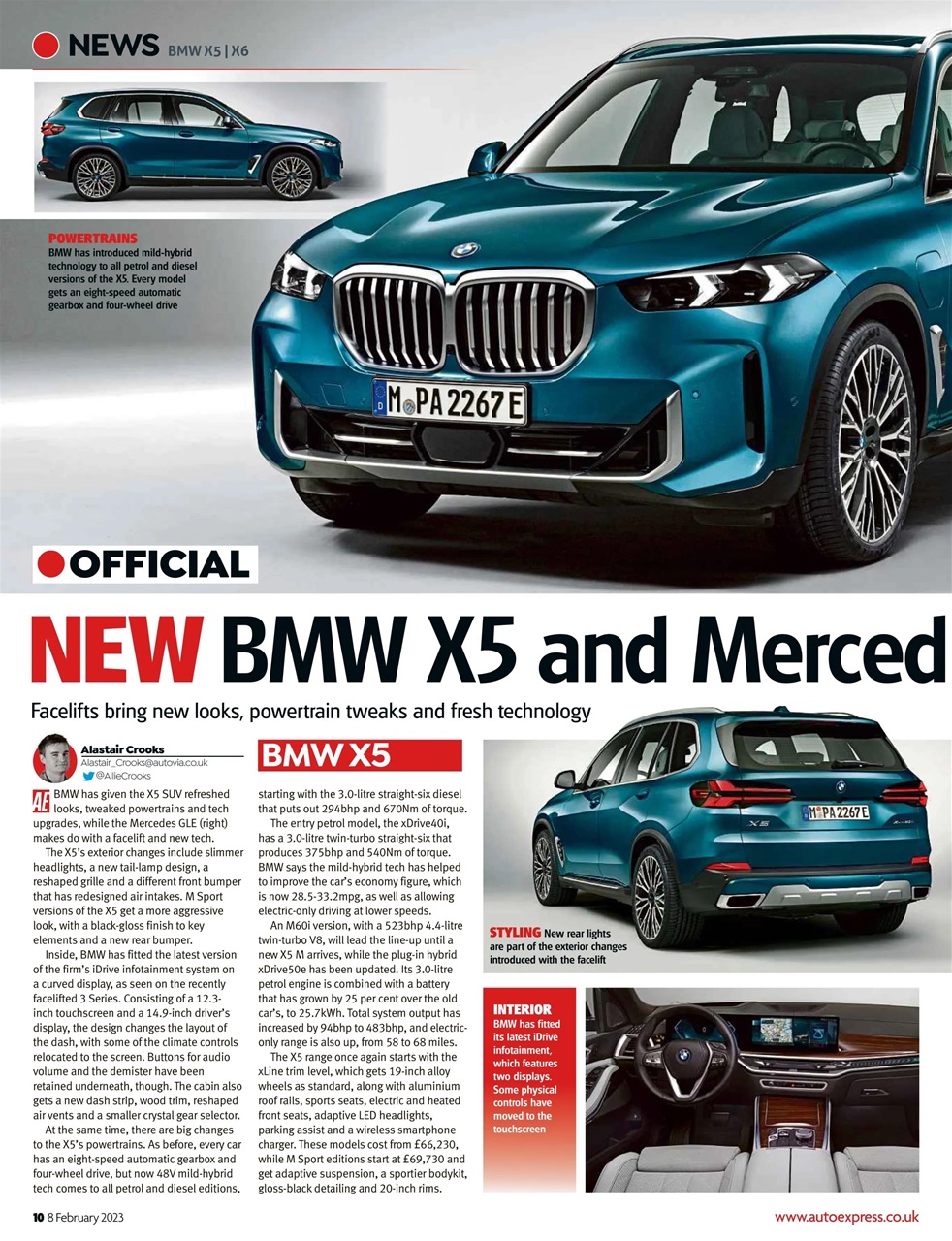 Auto Express Preview Pages