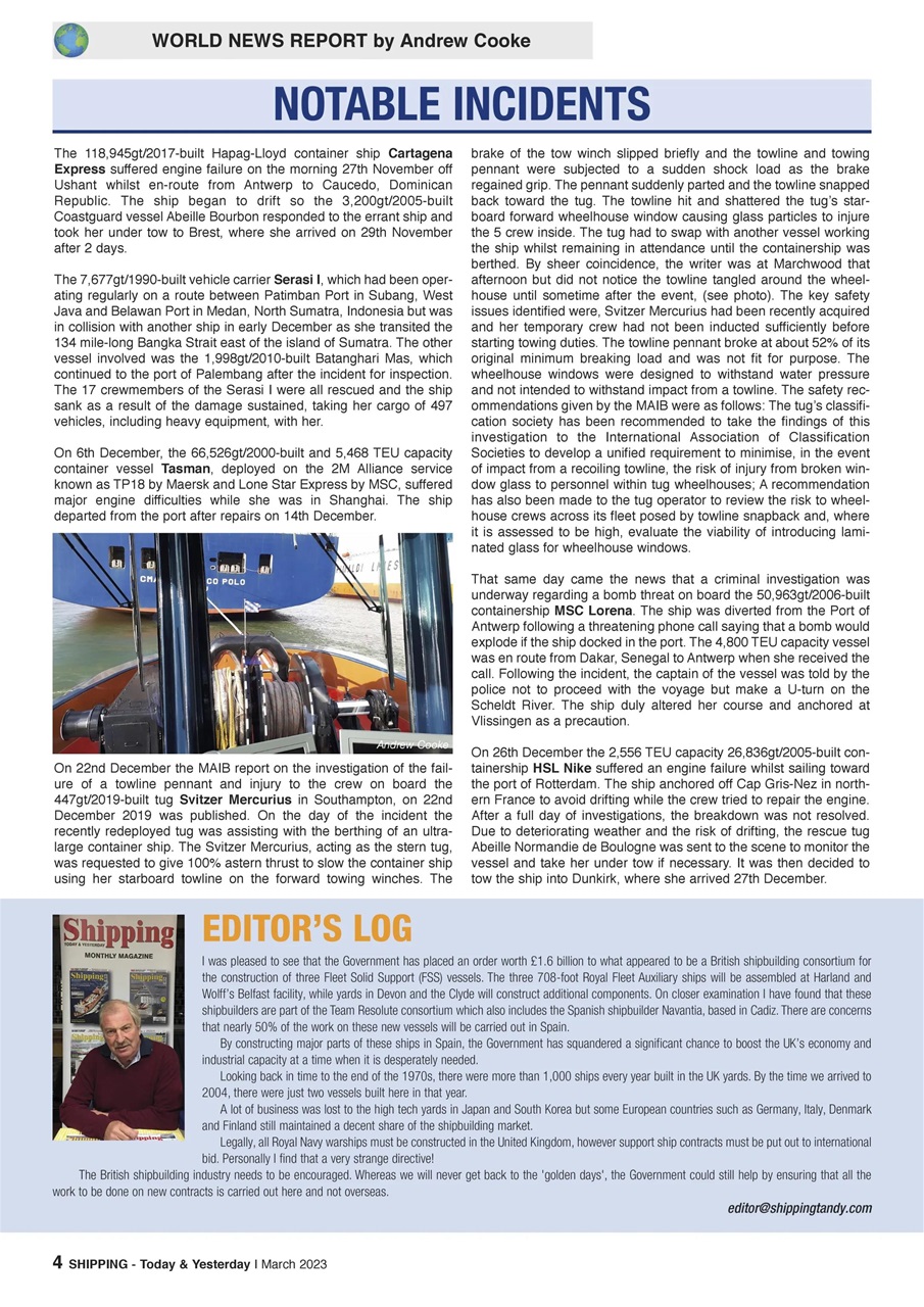 Shipping Today & Yesterday Preview Pages