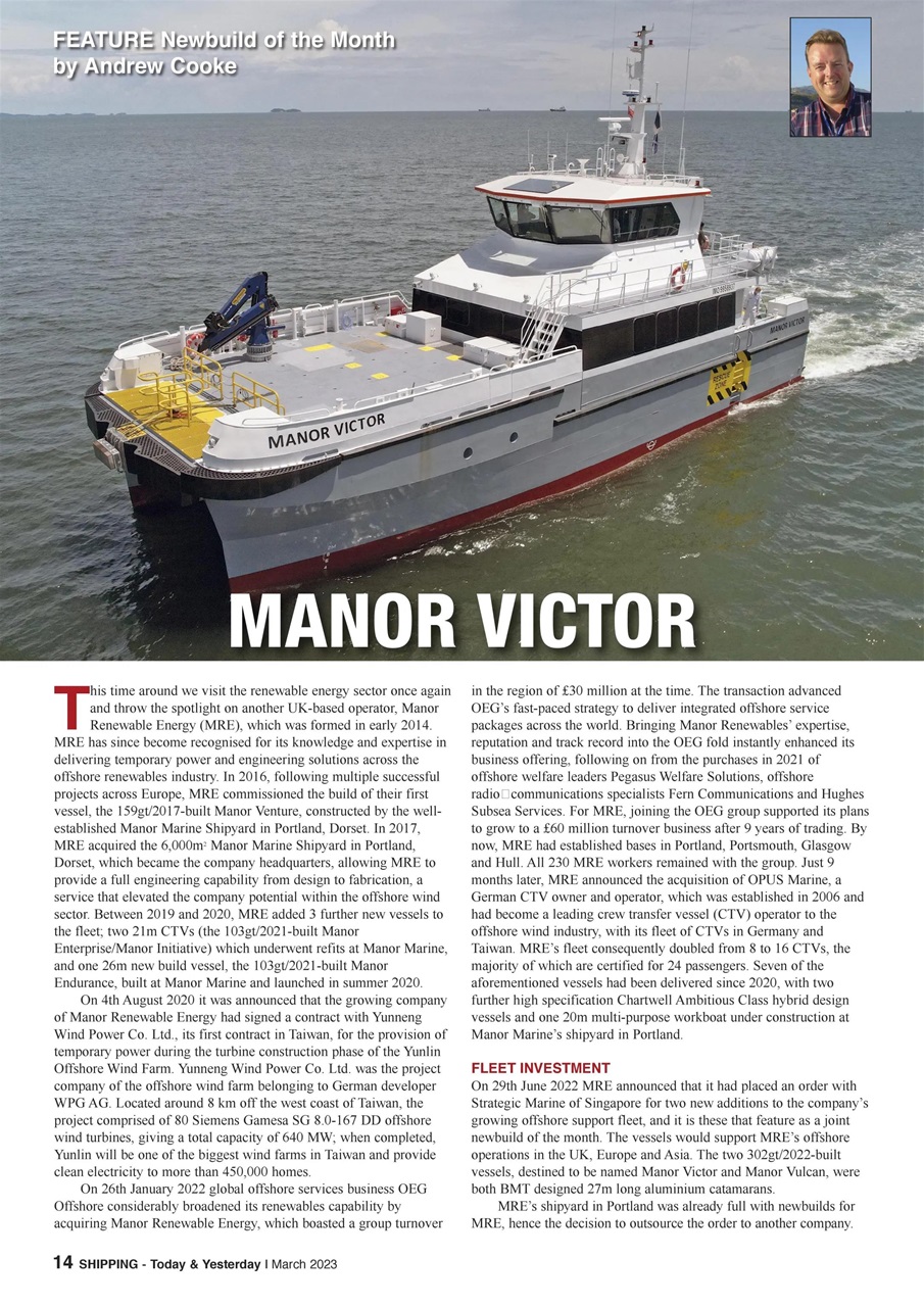 Shipping Today & Yesterday Preview Pages