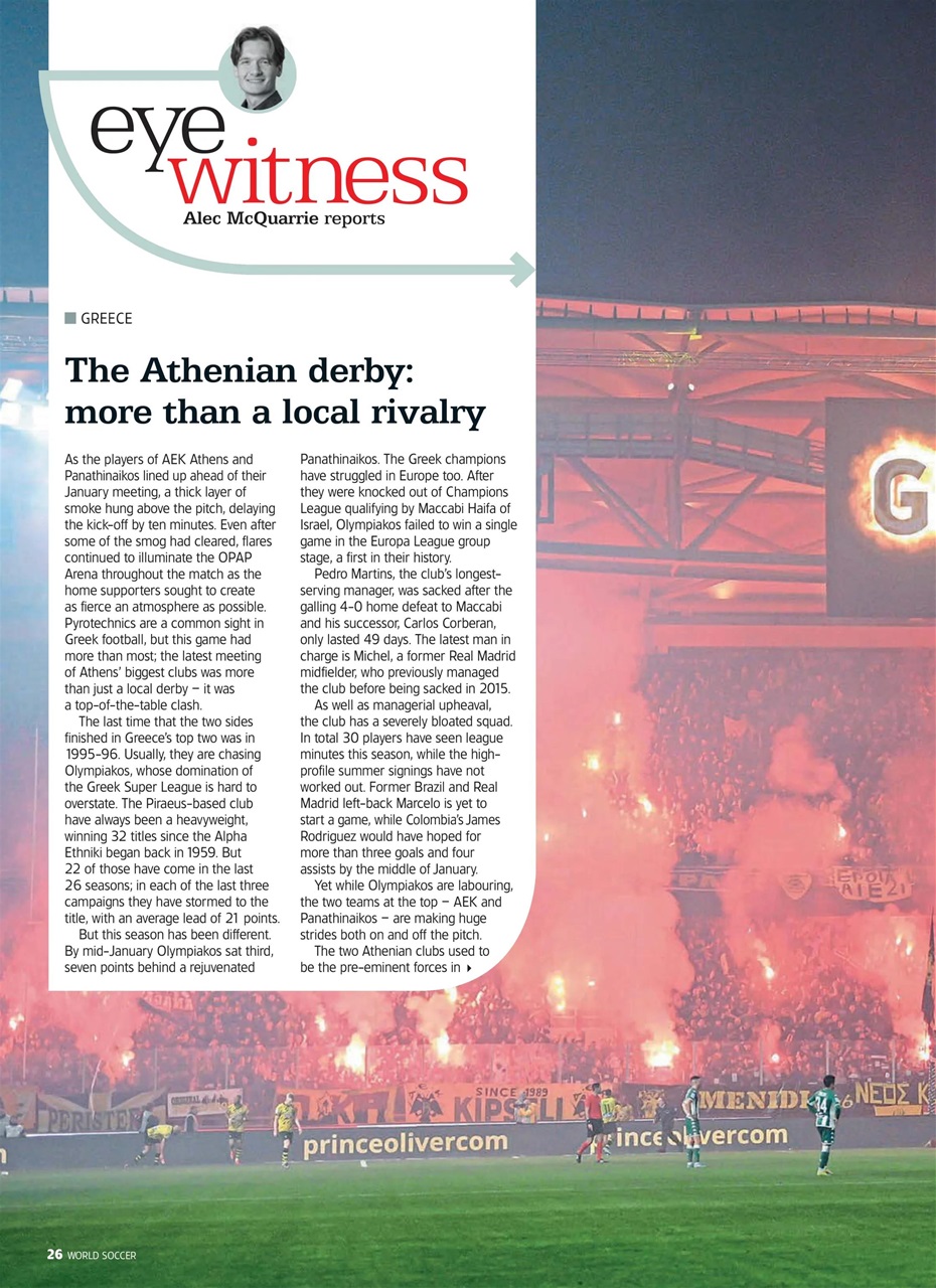 World Soccer Preview Pages