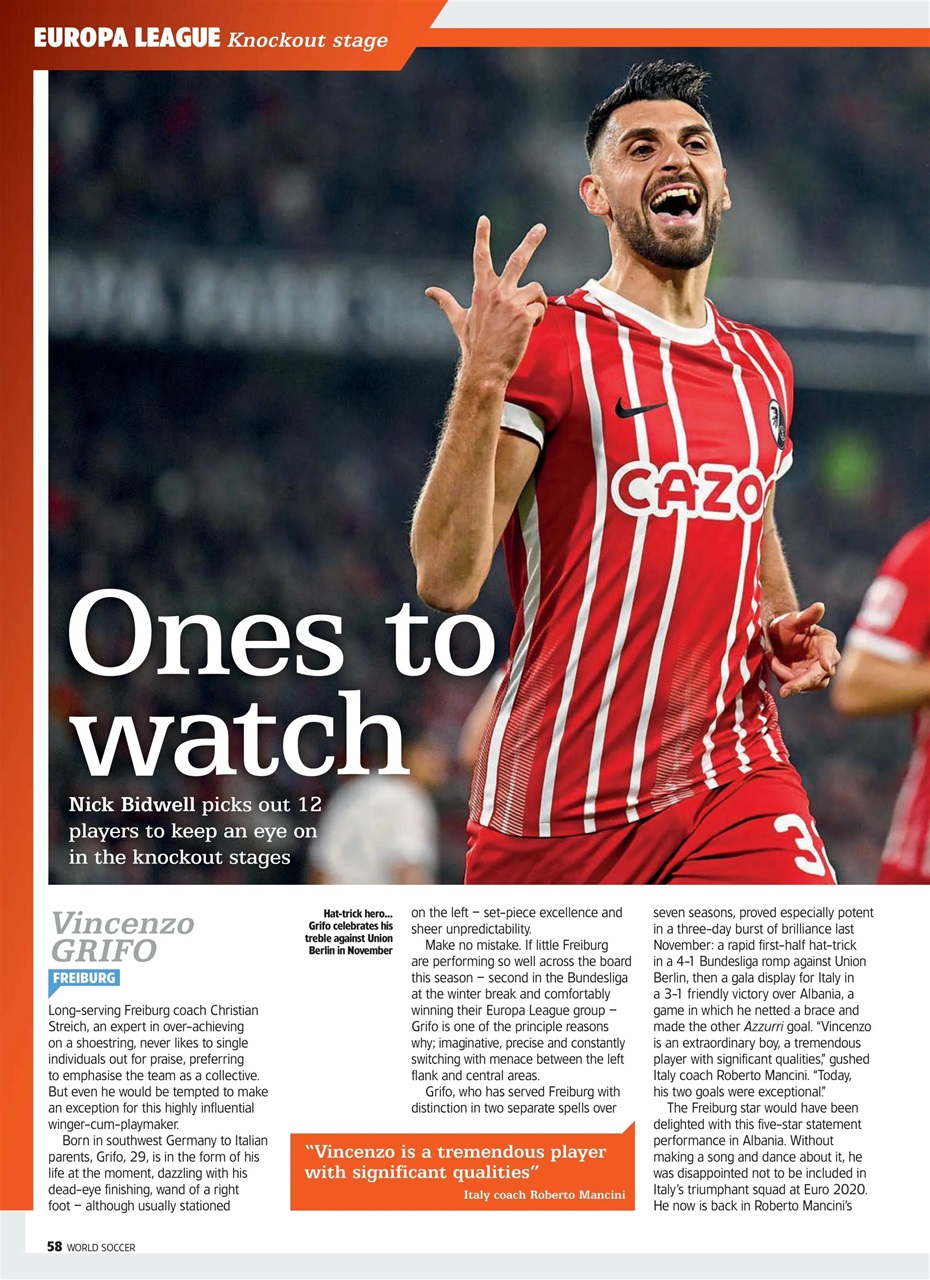 World Soccer Preview Pages