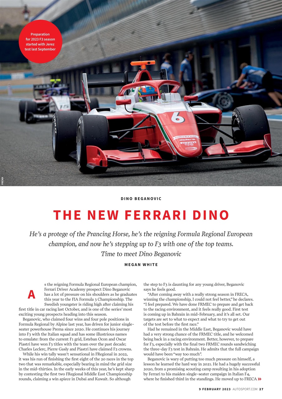 Autosport Preview Pages