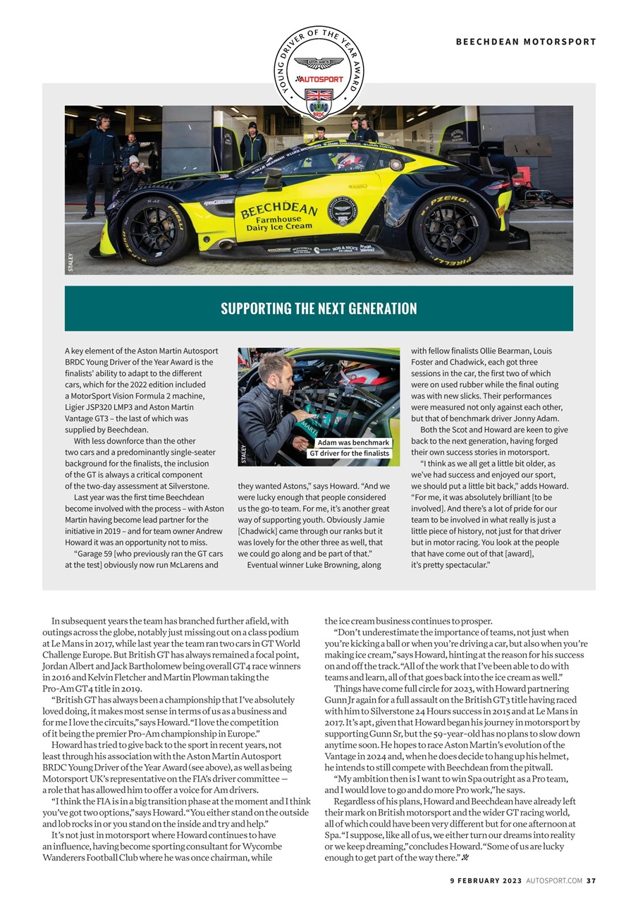 Autosport Preview Pages