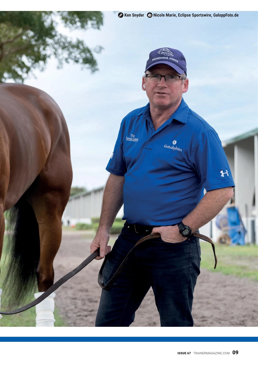 North American Trainer Magazine - horse racing Preview Pages