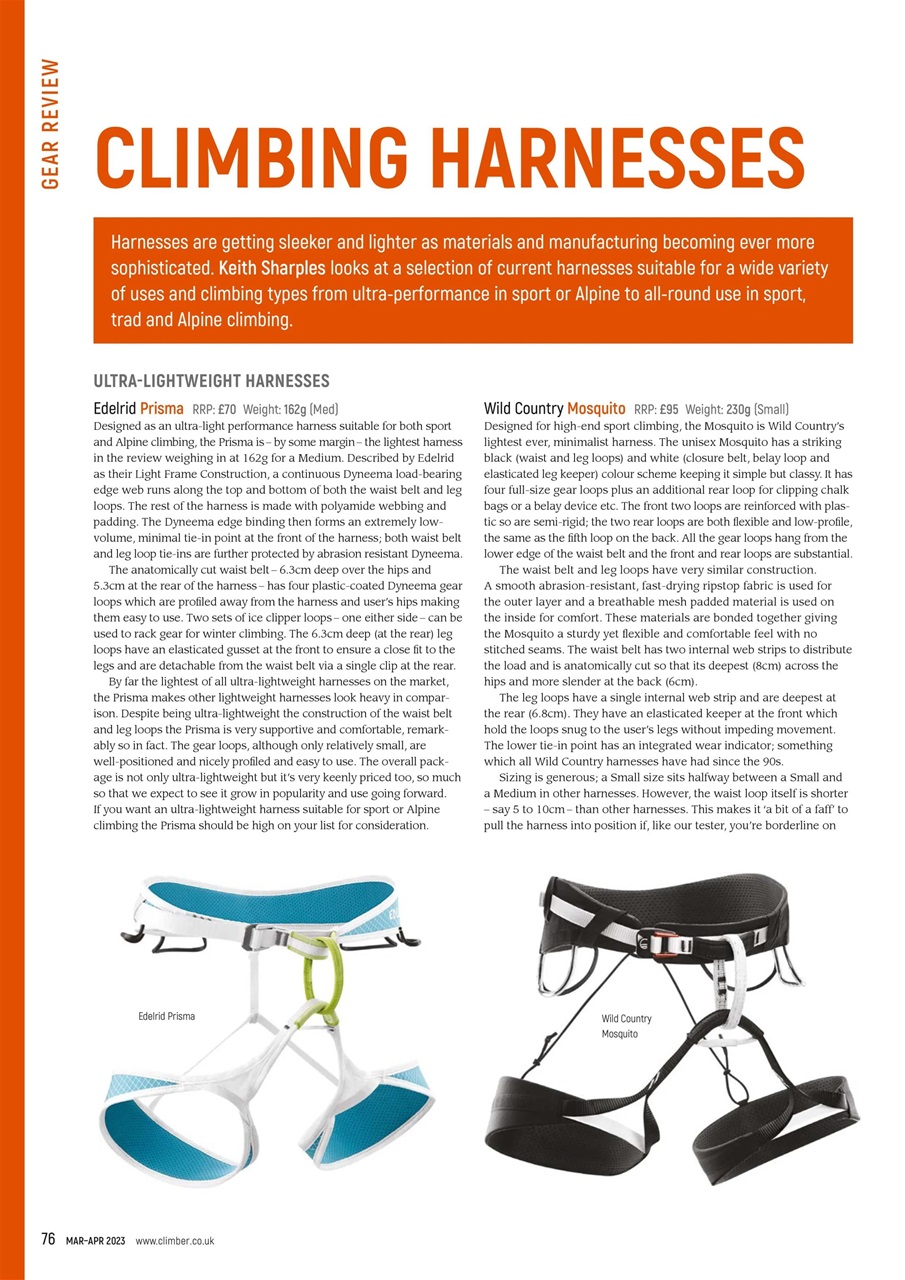 Climber Preview Pages