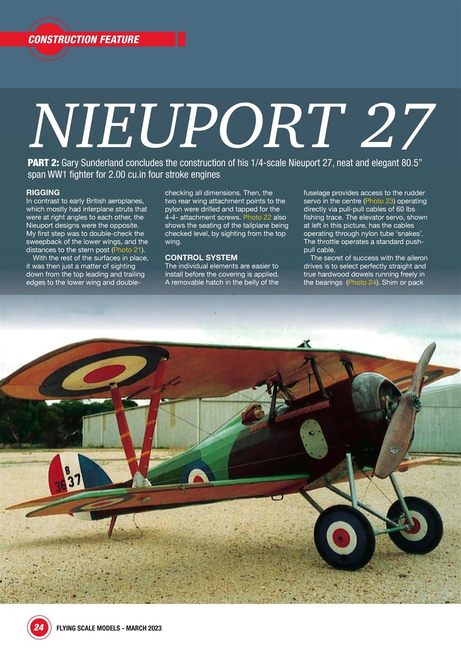 Flying Scale Models Preview Pages