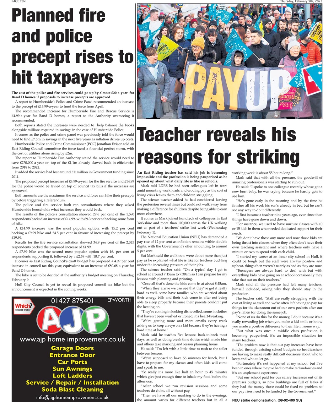 Goole Times Preview Pages