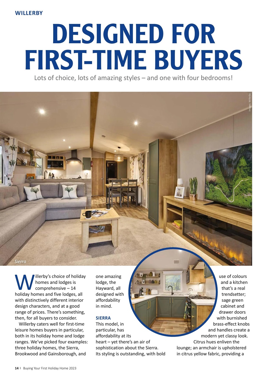 Park and Holiday Home Inspiration magazine Preview Pages