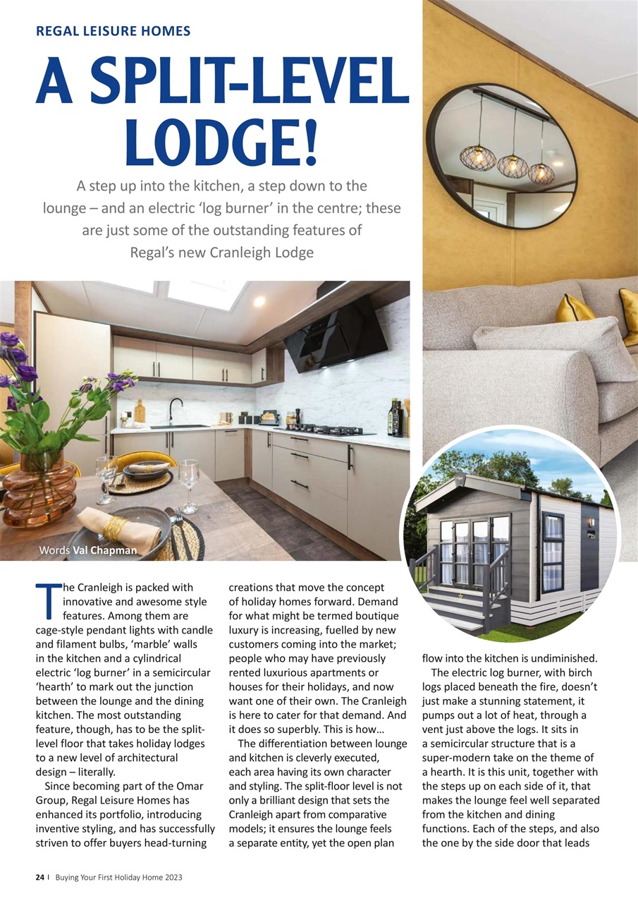 Park and Holiday Home Inspiration magazine Preview Pages