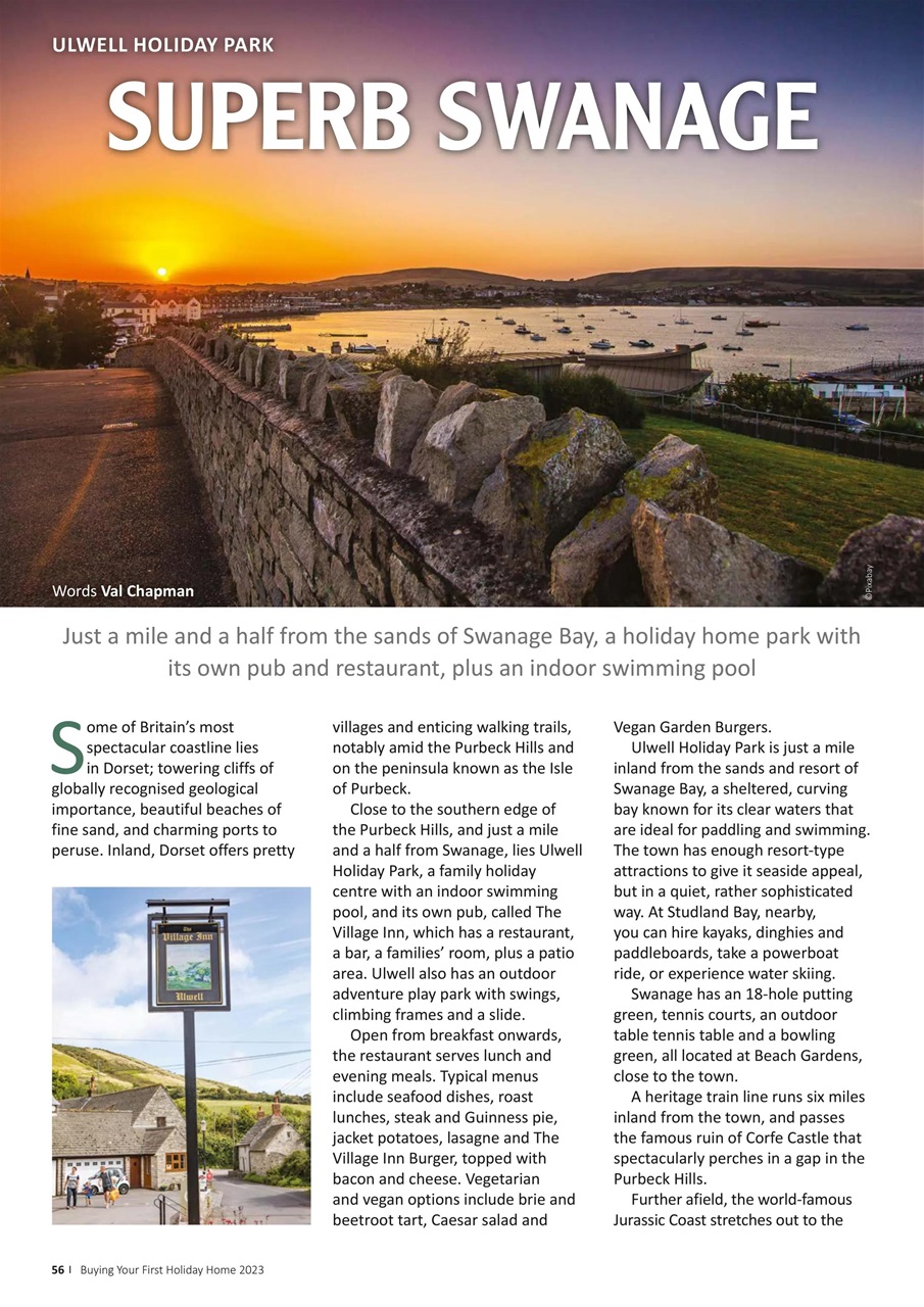 Park and Holiday Home Inspiration magazine Preview Pages