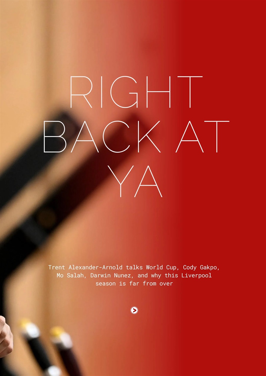 Liverpool FC Magazine Preview Pages