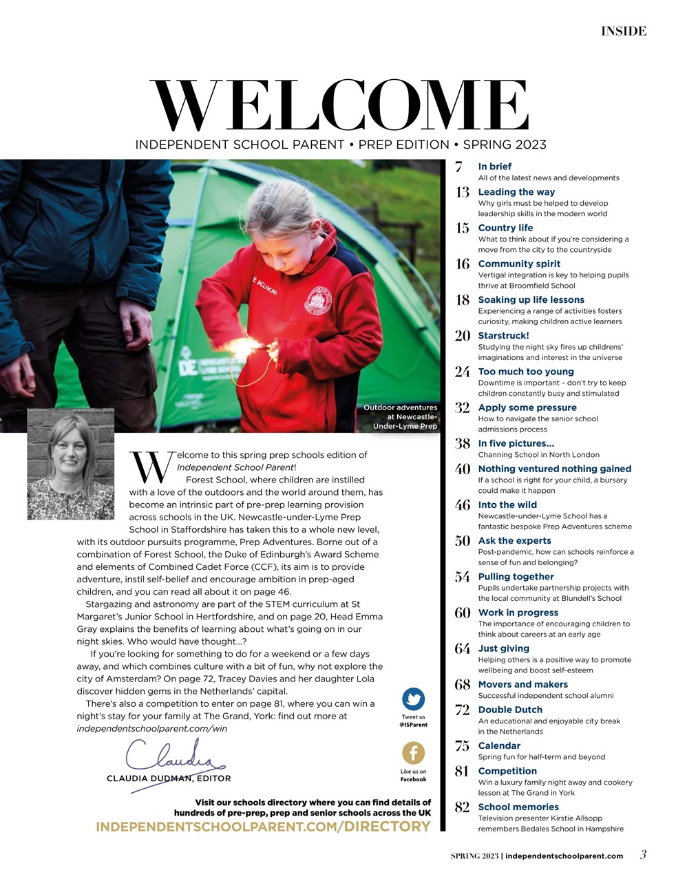 Independent School Parent Preview Pages
