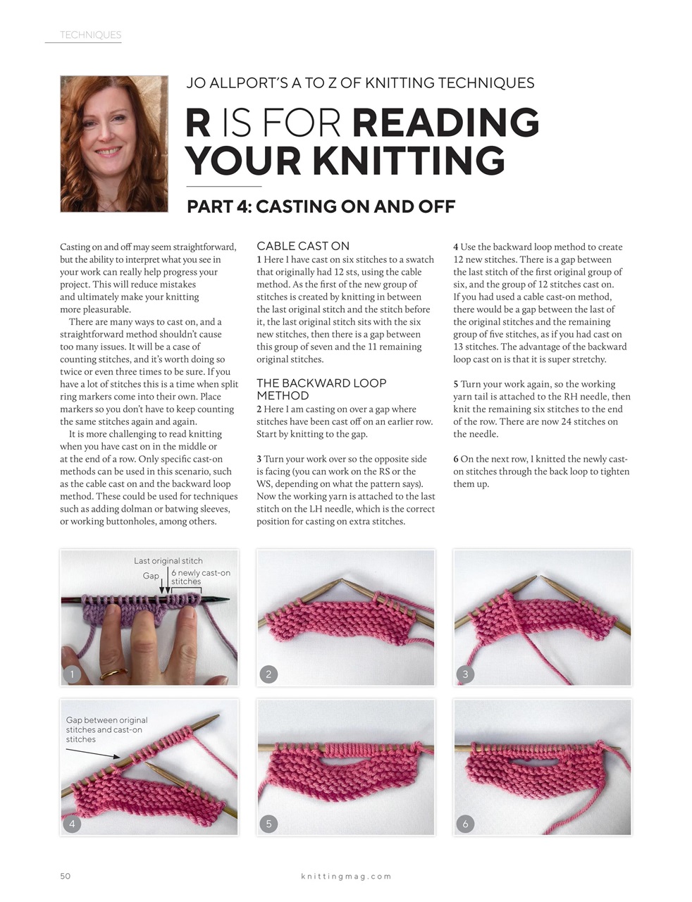 Knitting Preview Pages