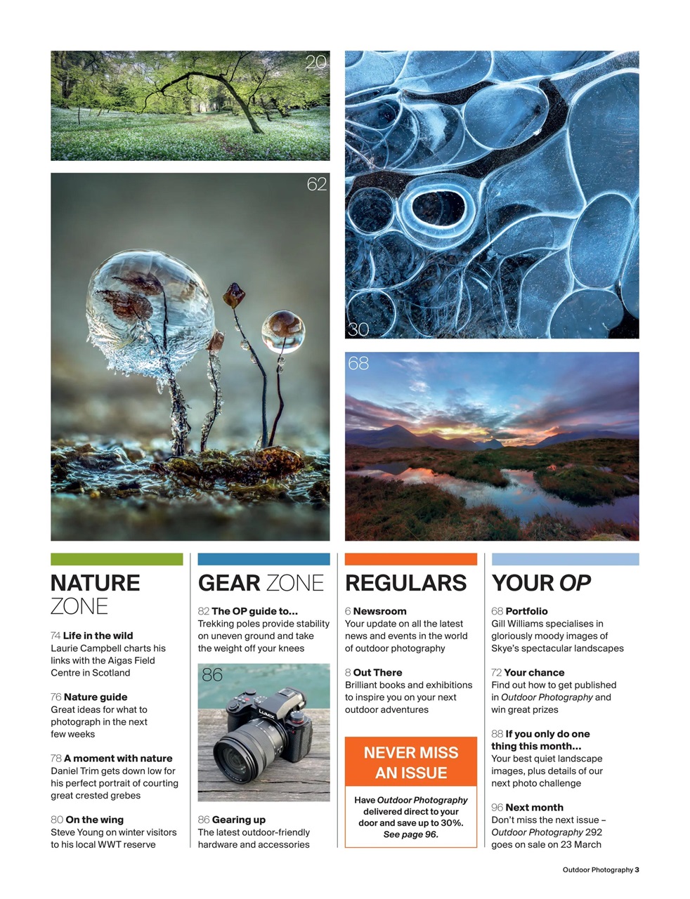 Outdoor Photography Preview Pages