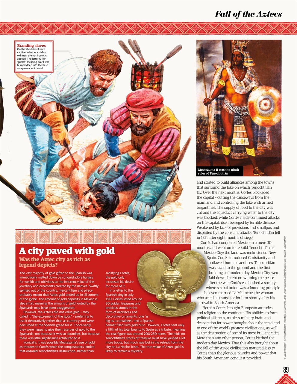 About History Bookazine - All About History Aztecs Fifth Edition Back Issue
