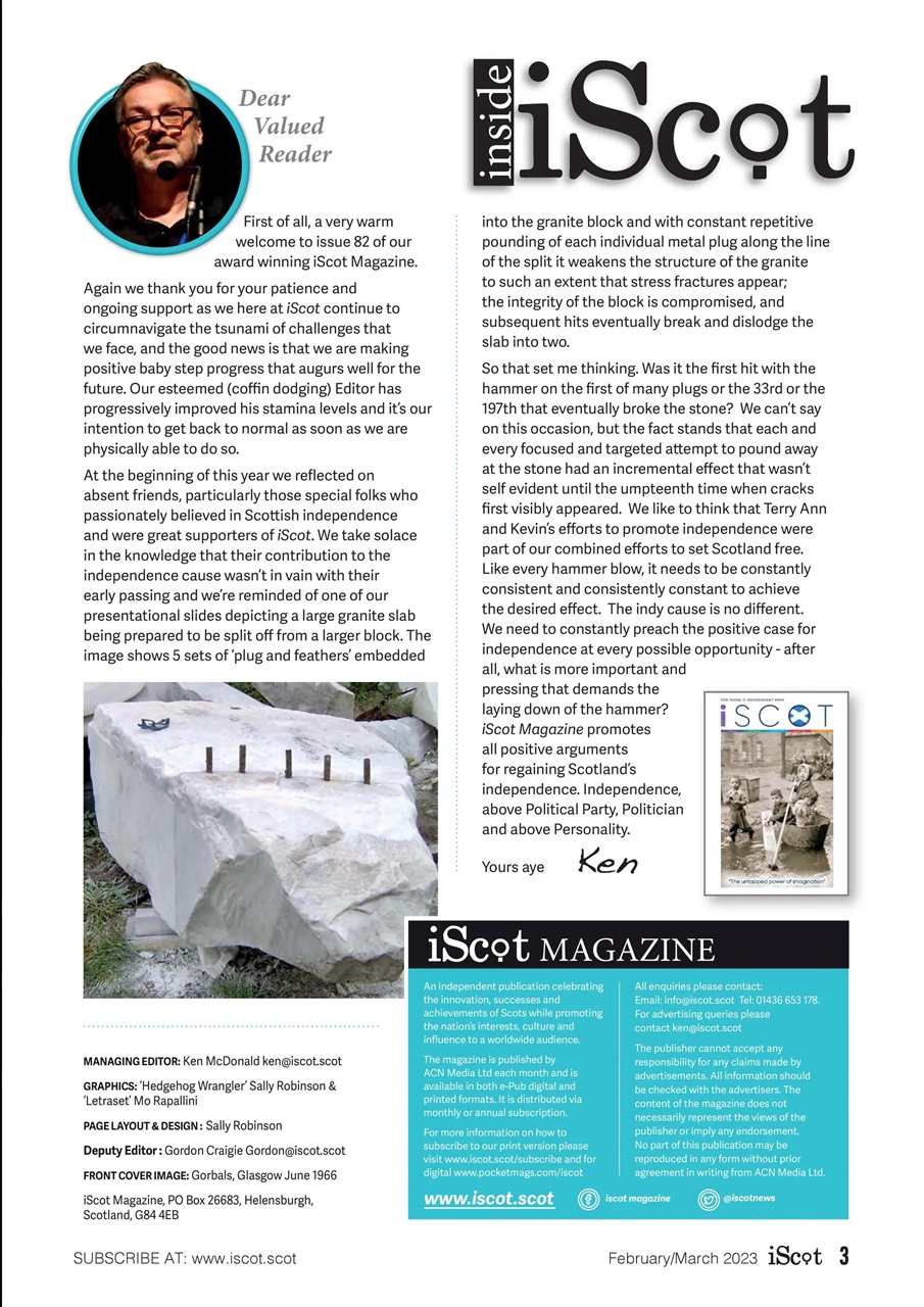 iScot Magazine Preview Pages