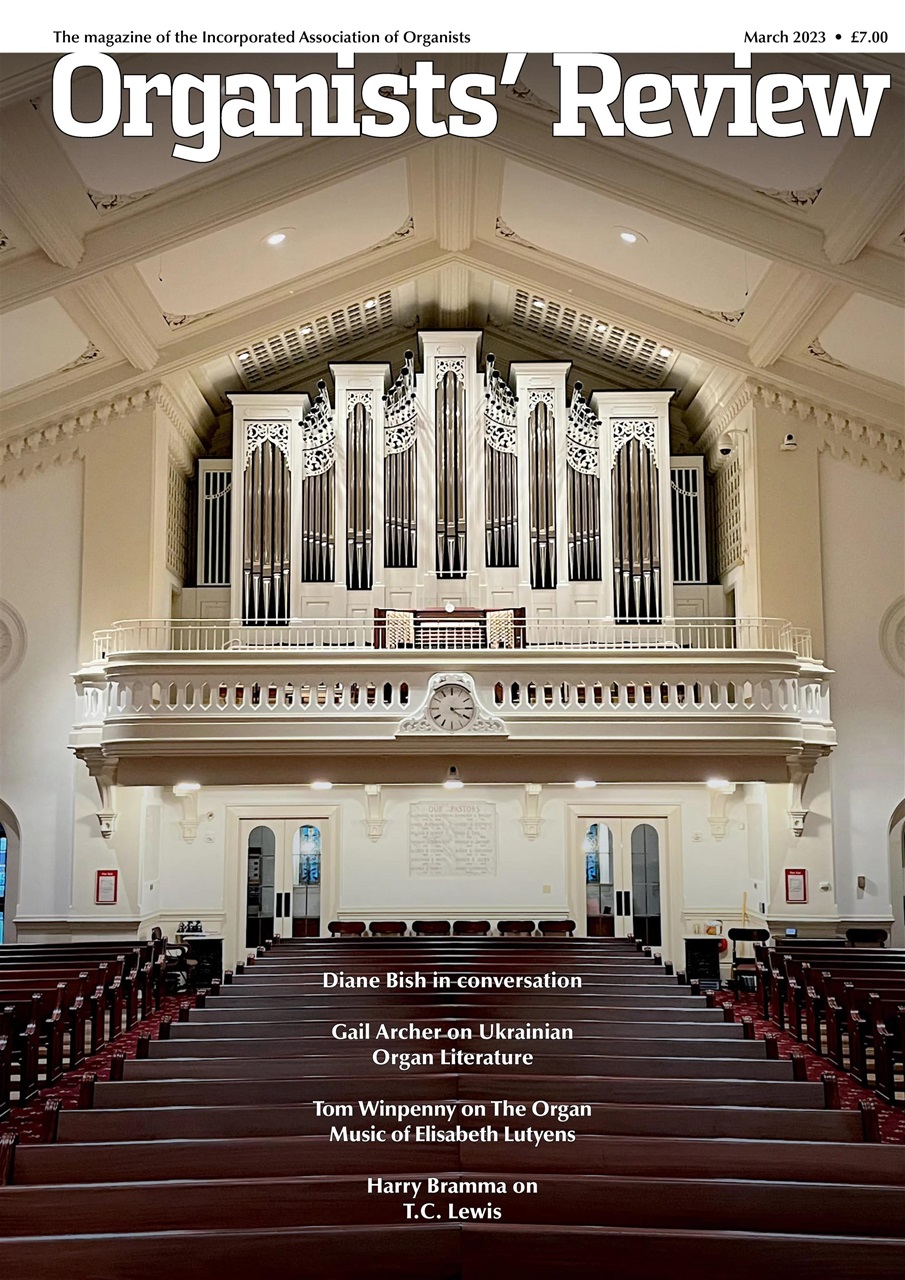 Organists' Review Preview Pages