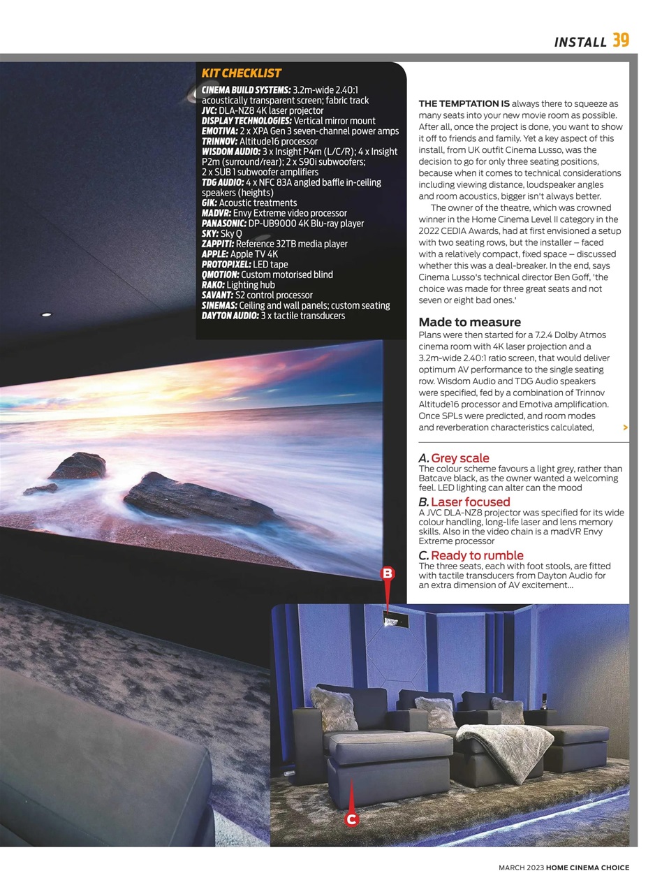 Home Cinema Choice Preview Pages