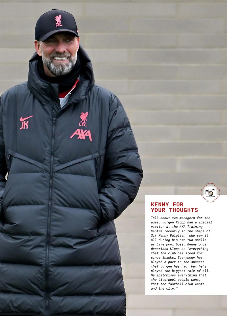 Liverpool FC Programmes Preview Pages