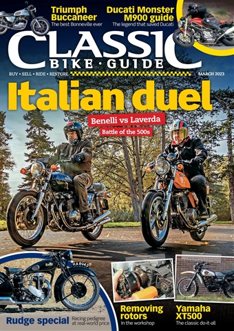 Classic Bike Guide issue March 2023