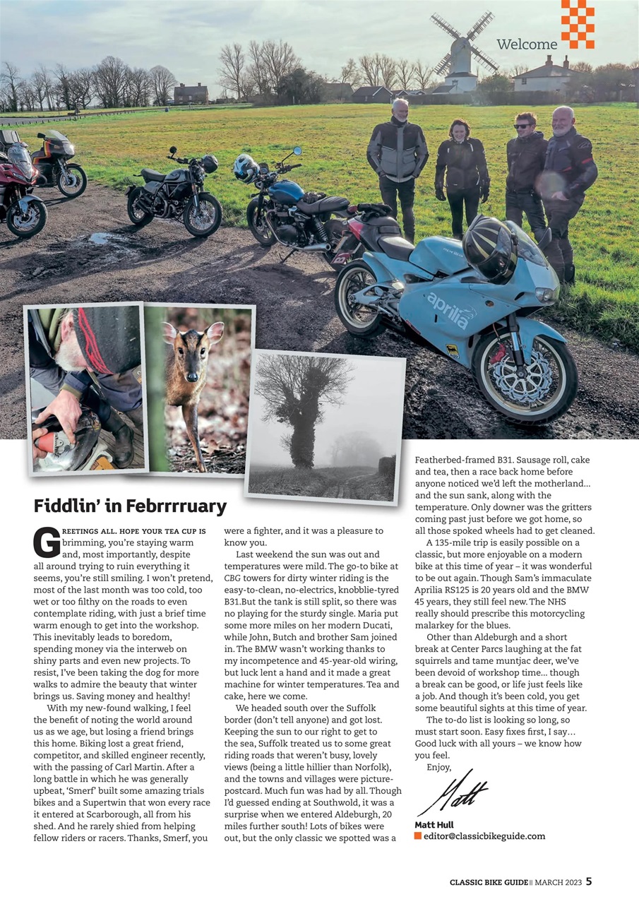 Classic Bike Guide Preview Pages