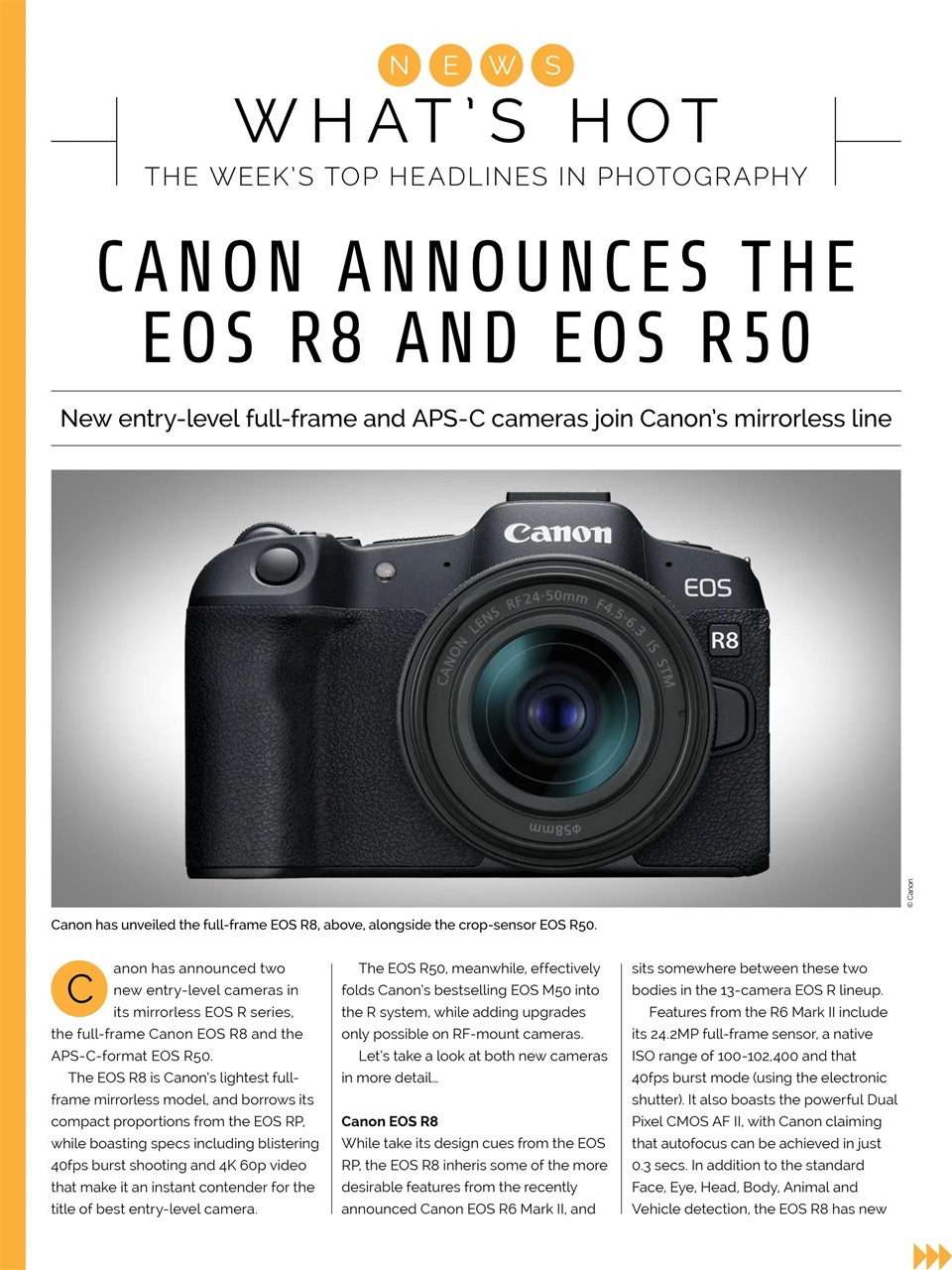 Photography Week Preview Pages