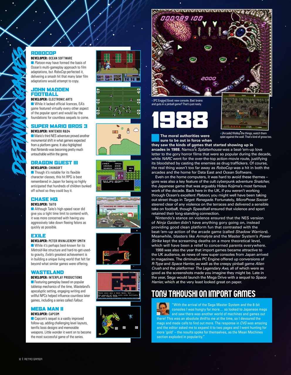 Retro Gamer Preview Pages