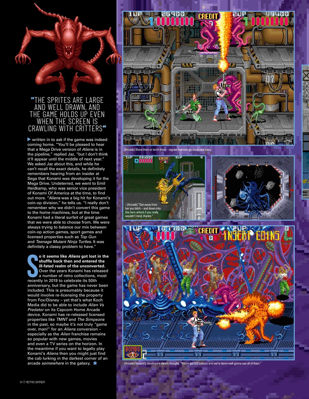 Retro Gamer Preview Pages