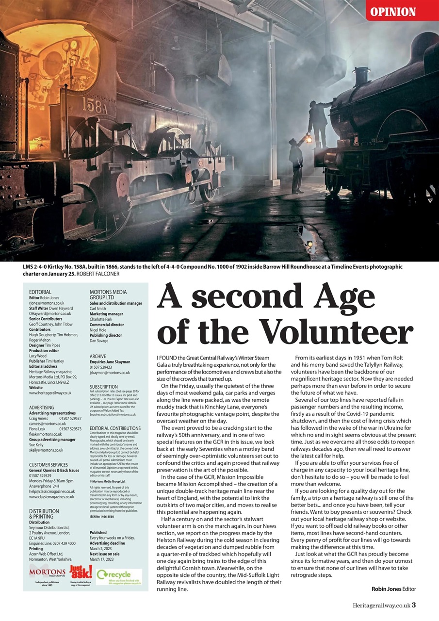 Heritage Railway Preview Pages