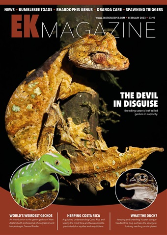 Exotics Keeper issue Exotics Keeper February 2023