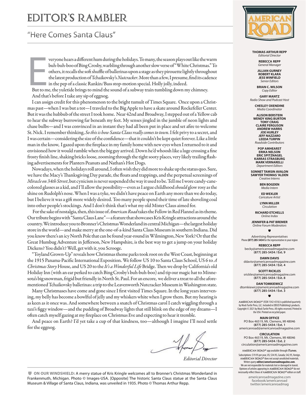 American Road Preview Pages