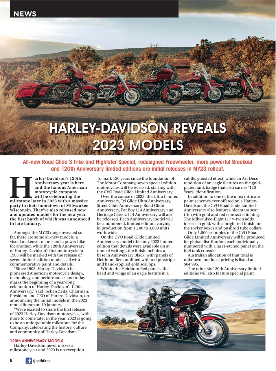 JUST BIKES Preview Pages