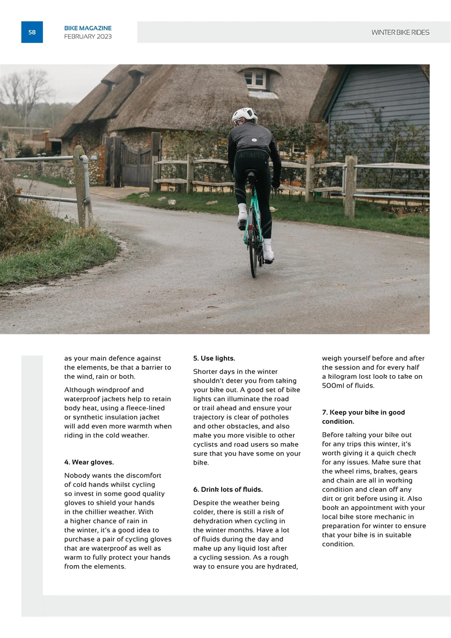 BIKE Magazine Preview Pages