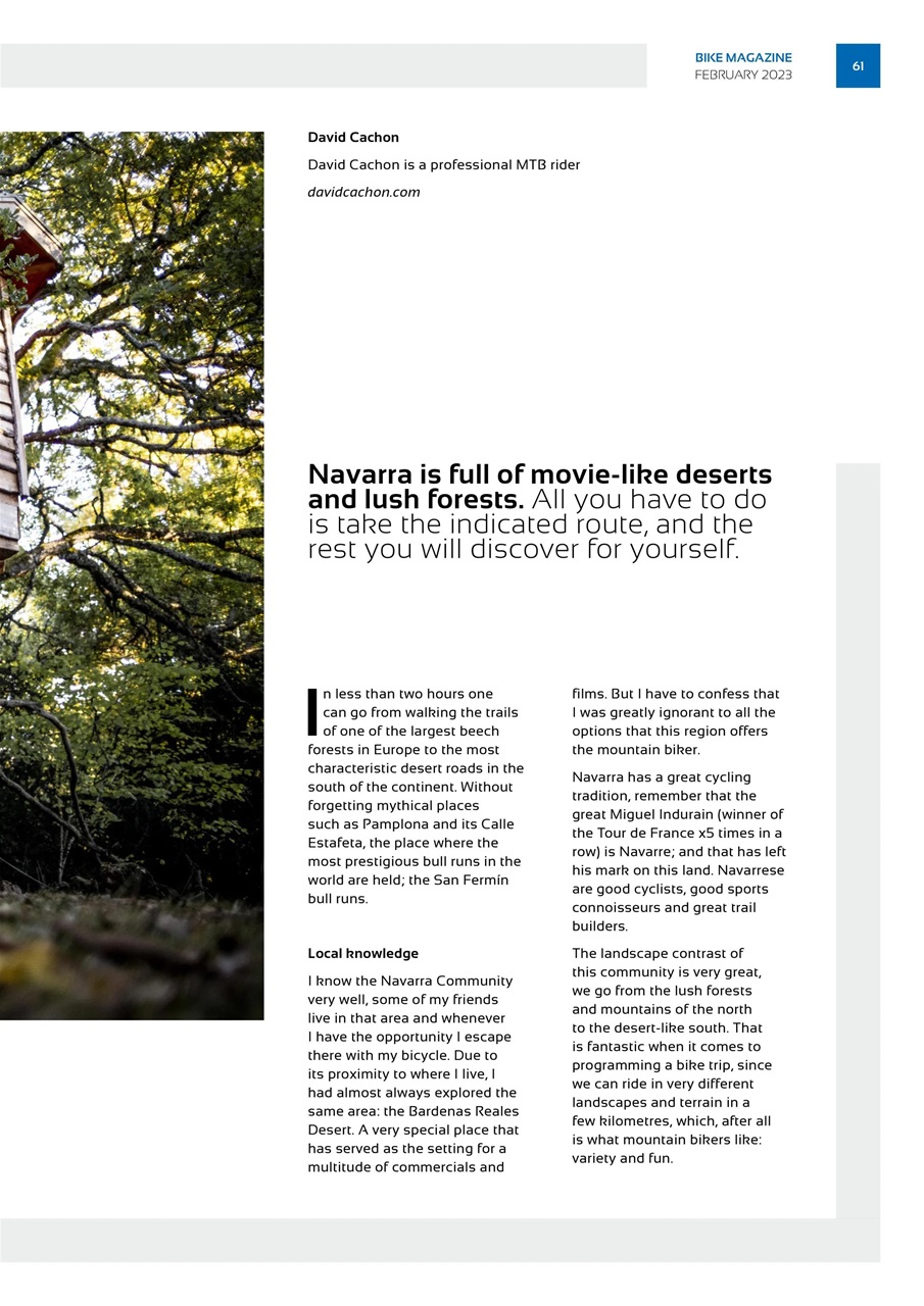 BIKE Magazine Preview Pages