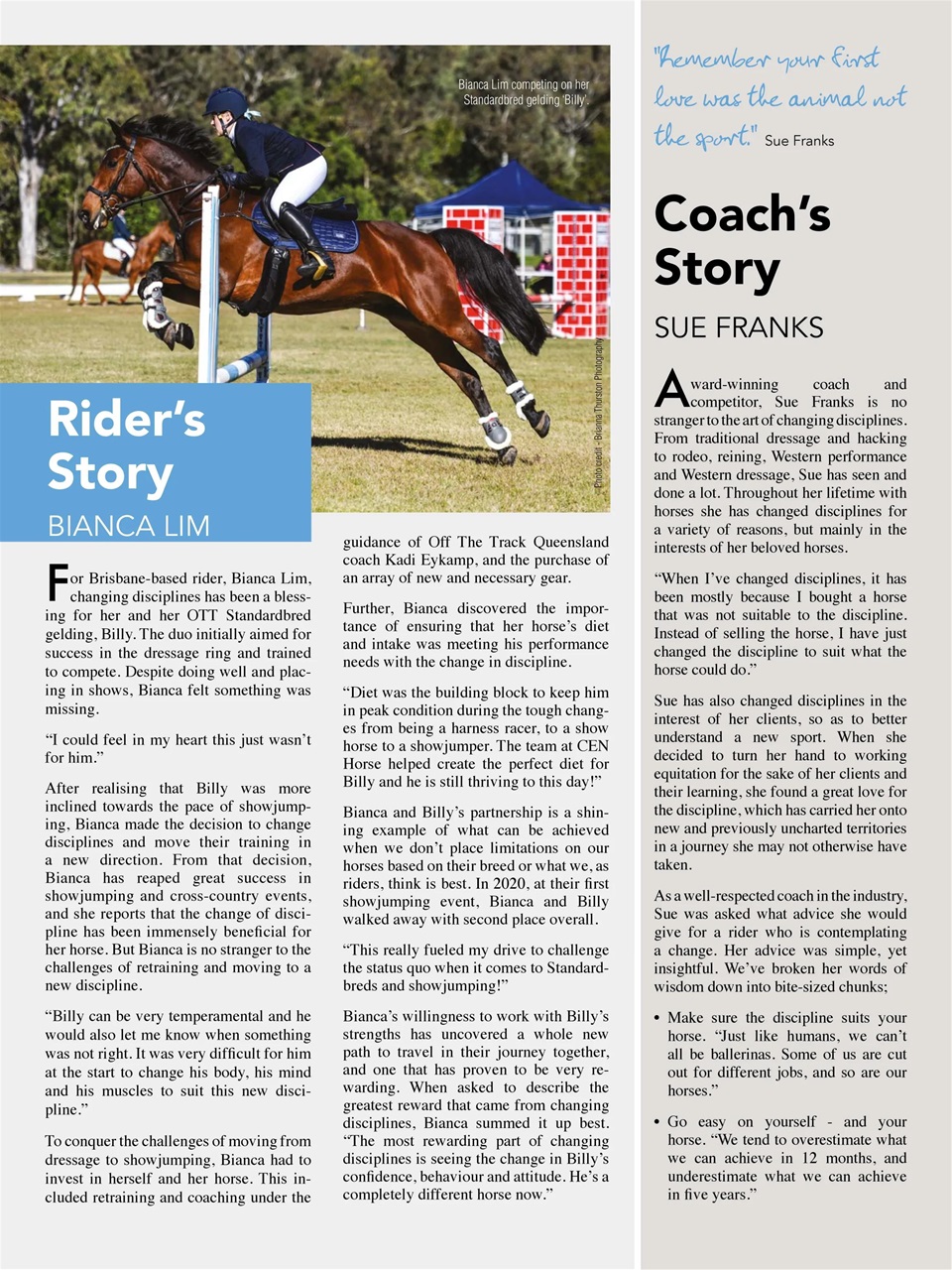 Hoofbeats Preview Pages