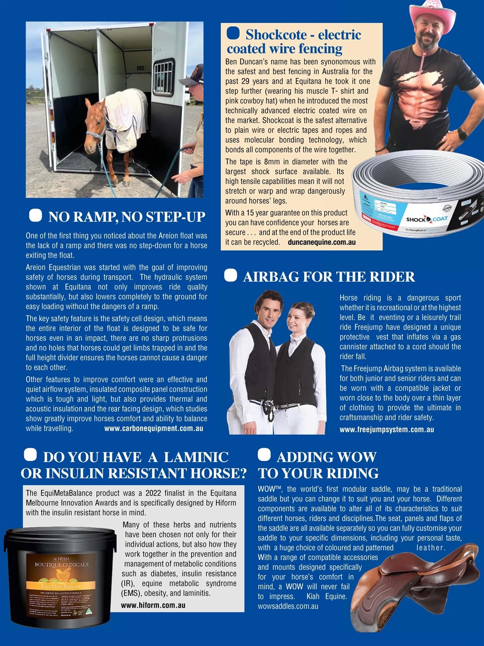 Hoofbeats Preview Pages