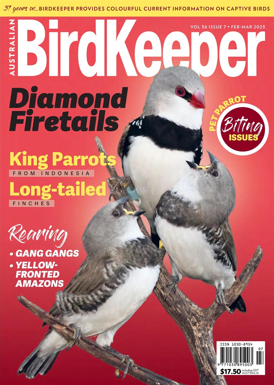 Australian Birdkeeper Magazine Preview Pages