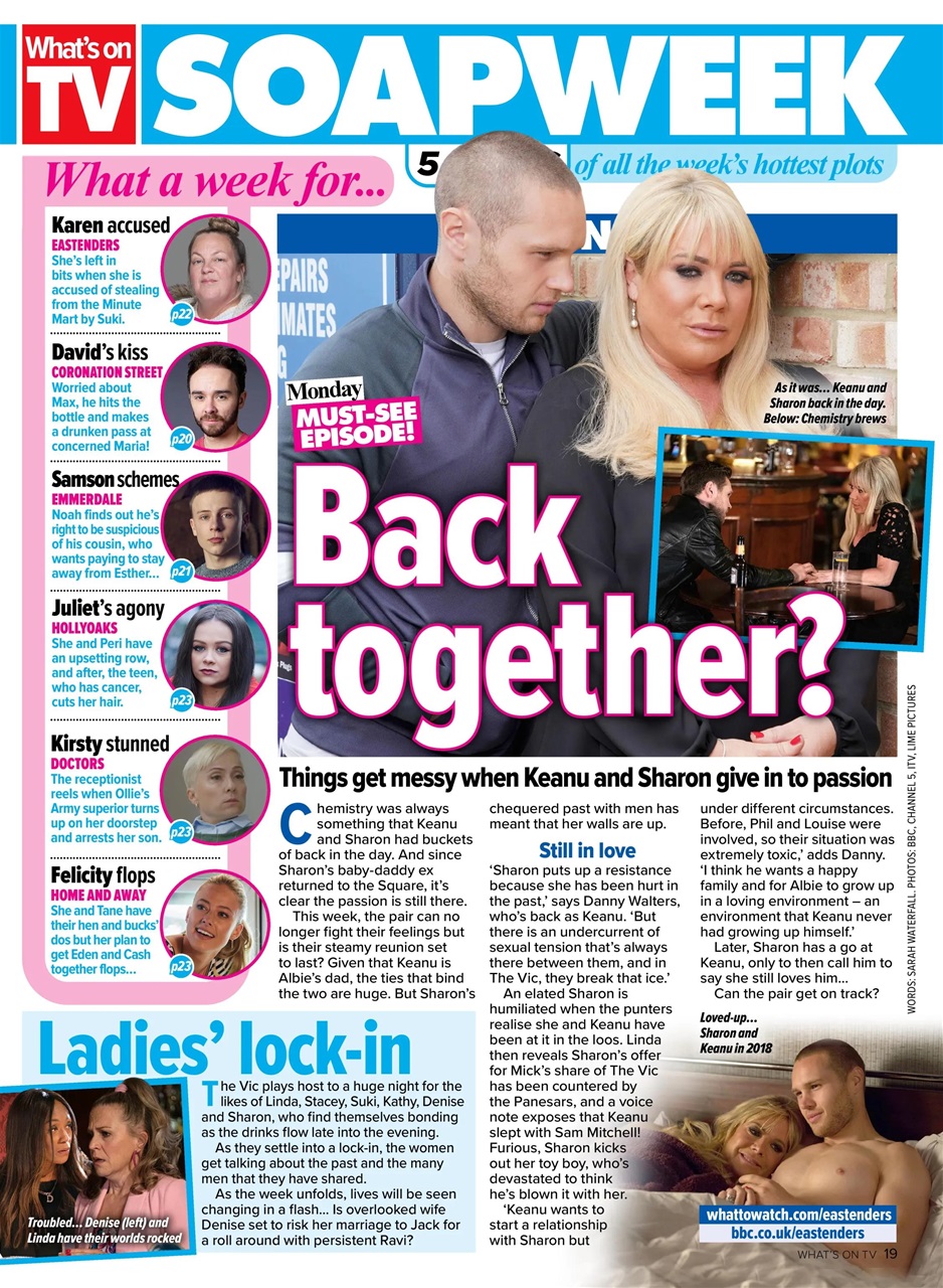 What's on TV Preview Pages